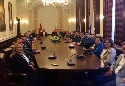 Bakanlar’a hayırlı olsun ziyareti yaptılar