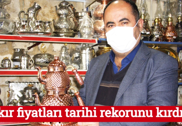 Bakır fiyatları tarihi rekorunu kırdı