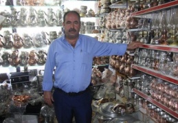 Bakırcı esnafına verilen destek boşa gitmez