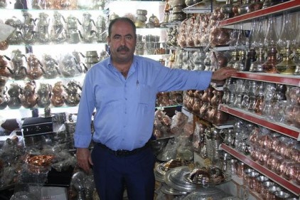 Bakırcı esnafına verilen destek boşa gitmez