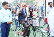 Bakkal esnafına 3 bin bisiklet dağıtıldı