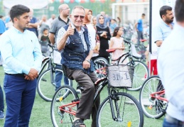 Bakkal esnafına 3 bin bisiklet dağıtıldı