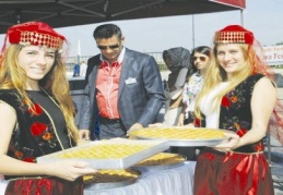 Baklava Festivali renkli görüntülere sahne oldu