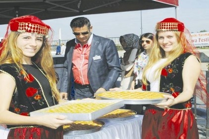 Baklava Festivali renkli görüntülere sahne oldu