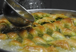 Baklavacılarda bayram yoğunluğu