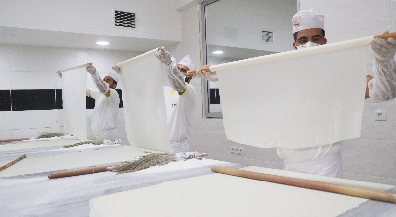 Baklavacıların bayram mesaisi başladı