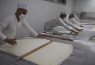 Baklavacıların bayram yoğunluğu başladı
