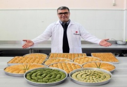 Baklavacıların yoğun mesaisi
