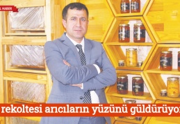 Bal rekoltesi arıcıların yüzünü güldürüyor