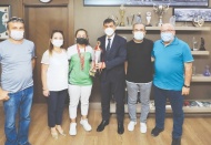 Baloğlu, 14 yaş kızlarda Türkiye Şampiyonu oldu