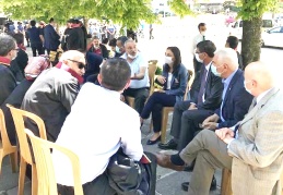 Baro başkanlarının Meclis önündeki bekleyişi sürüyor