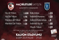 Başakşehir maçı biletleri satışta