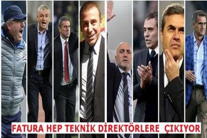 Başarısızlığın faturası hocalara çıkarılıyor