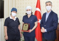 Başhekim Zengin, hemşireleri unutmadı