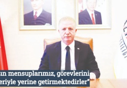 “Basın mensuplarımız, görevlerini özveriyle yerine getirmektedirler”