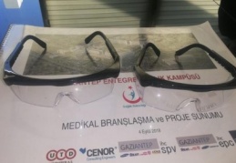 Basın mensuplarına koruyucu gözlük dağıtılacak
