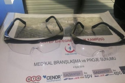 Basın mensuplarına koruyucu gözlük dağıtılacak