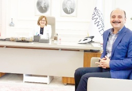 Başkan Doğru’dan su indirimi için Fatma Şahin’e teşekkür