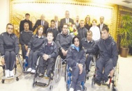 Basket takımından moral ziyareti