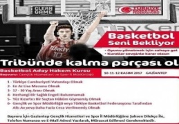 Basketbol hakem kursu açılacak