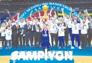 Basketbol Süper Ligi'nde şampiyon Anadolu Efes!