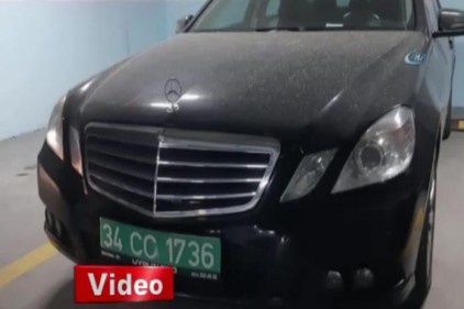 Başkonsolosluğun sır otomobili bulundu