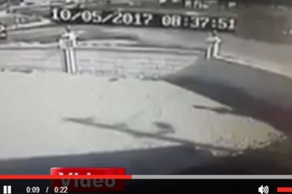 Başsavcı Alper&#039;in hayatını kaybettiği kaza anı kamerada