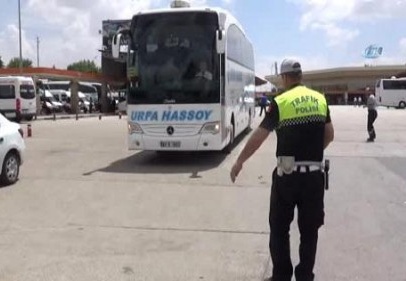 Bayram seferine çıkan otobüs şoförlerine polis tembihi