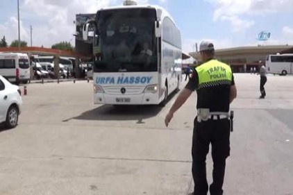 Bayram seferine çıkan otobüs şoförlerine polis tembihi 