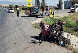 Bayram tatilinde trafik kazalarının acı bilançosu: 44 ölü, 288 yaralı