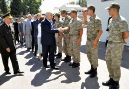 Bayram ziyaretlerinde bulundular