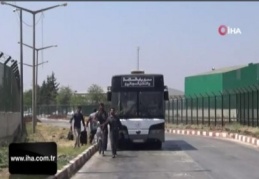 Bayramı ülkelerinde geçiren Suriyelilerin dönüşü başladı