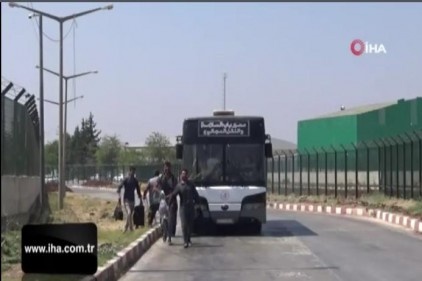 Bayramı ülkelerinde geçiren Suriyelilerin dönüşü başladı