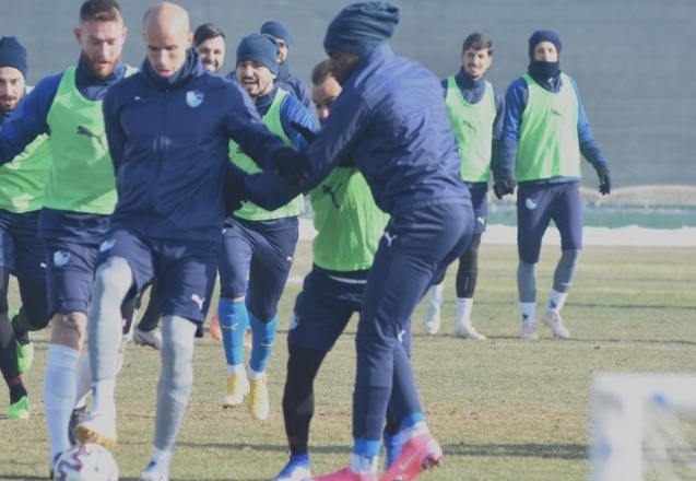 BB Erzurumspor, Gaziantep FK hazırlıklarını sürdürdü