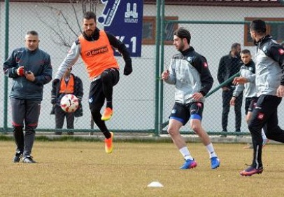 B.B. Erzurumspor, Gazişehir Gaziantepsor maçı hazırlıklarını sürdürüyor