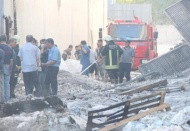 Bebek bezi imalathanesinde yangın çıktı