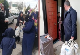 Belediye, doğa dostu pazar çantaları dağıtıyor