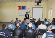 Belediye personeline iş sağlığı ve güvenliği eğitimi