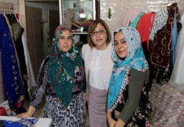 Belediyenin kursu sayesinde meslek ve işyeri sahibi oldu