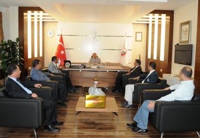 Belediyeyi ve müteahhitlik sektörünü ilgilendiren konular paylaşıldı