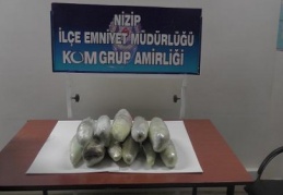 Benzin tankına gizlenmiş 7 kilo esrar ele geçirildi