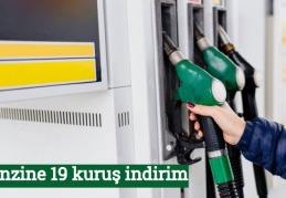 Benzine 19 kuruş indirim