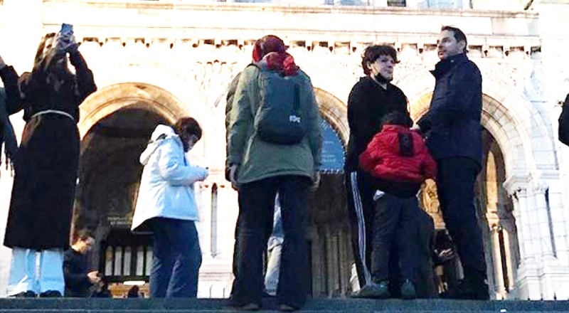 Berat Albayrak yurt dışında görüntülendi