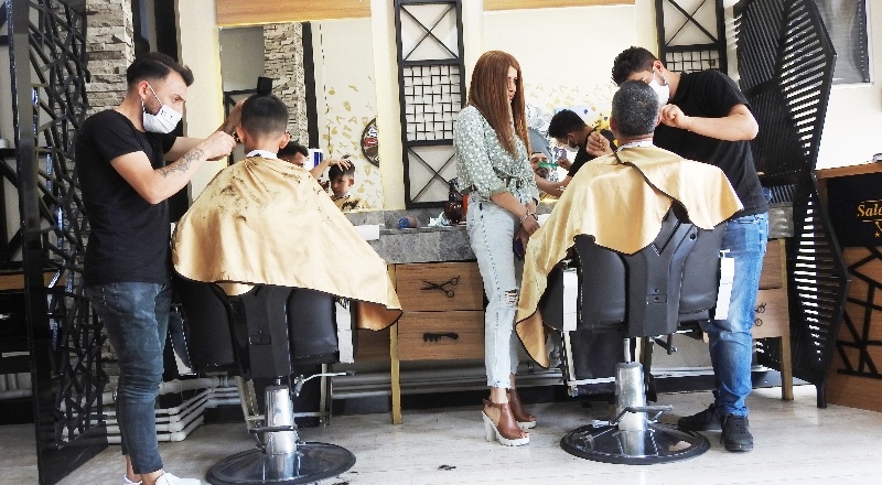 Berberler,  cumartesi yoğunluğundan memnun