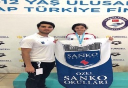 Beril Öztürk Türkiye ikincisi oldu 