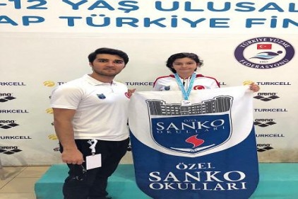 Beril Öztürk Türkiye ikincisi oldu 