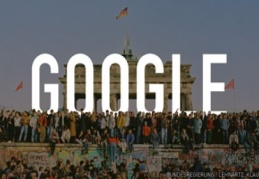 Berlin Duvarı'nın yıkılışının 25. yıl dönümü Doodle oldu