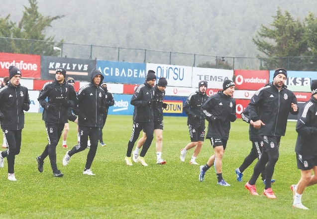 Beşiktaş, Gaziantep FK maçı hazırlıklarını tamamladı