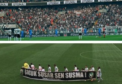 Beşiktaş ve Amedspor’dan çocuk istismarına protesto