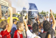 Beşiktaş’ı taraftarlar karşıladı